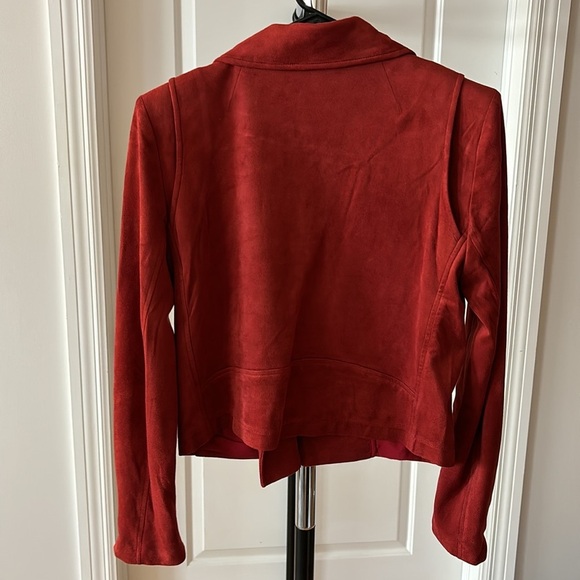 Red suede jacket - Picture 4 of 4